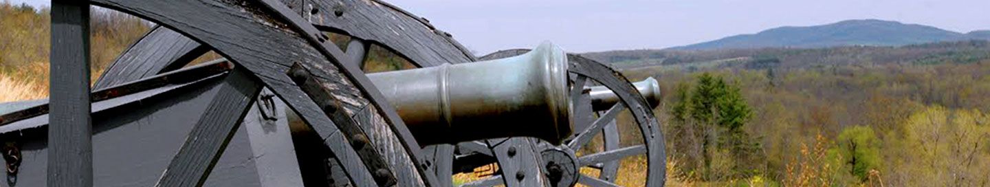 Cannons overlooking the Mohawk Valley